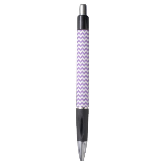 Stylo Purple Zigzag, Purple Chevron, Motif géométrique (Devant (Vertical))