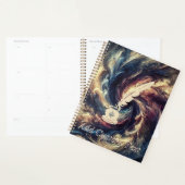 Stylo Quill Art Abstrait moderne (Devant avec enveloppe)