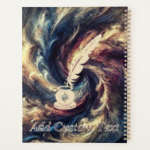 Stylo Quill Art Abstrait moderne (Dos)