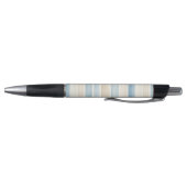 Stylo Rayures Crème Bleu de Plage (Bas)