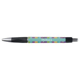 Stylo Rayures et points Personnalisés