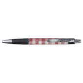 Stylo Red Cream Plaid Stripes (Dos)