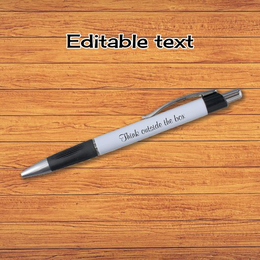 Stylo Réflexion intelligente votre nom de texte