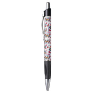 Stylo Reine des cœurs et des fleurs