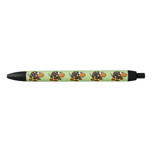 Stylo repéré drôle d'encre de tortue (Devant)
