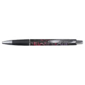 Stylo rétractable Rose gothique (Dos)
