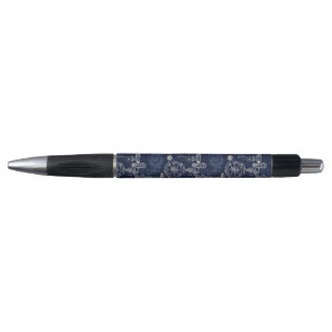 Stylo Retro Industrial Blue print Engineering
