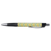 Stylo Rétro monogramme des ananas | (Bas)