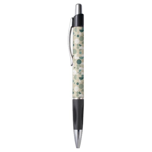 Stylo Rétro motif abstrait (Haut (Vertical))
