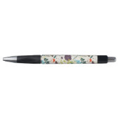 Stylo Rétro motif floral 2 (Devant)