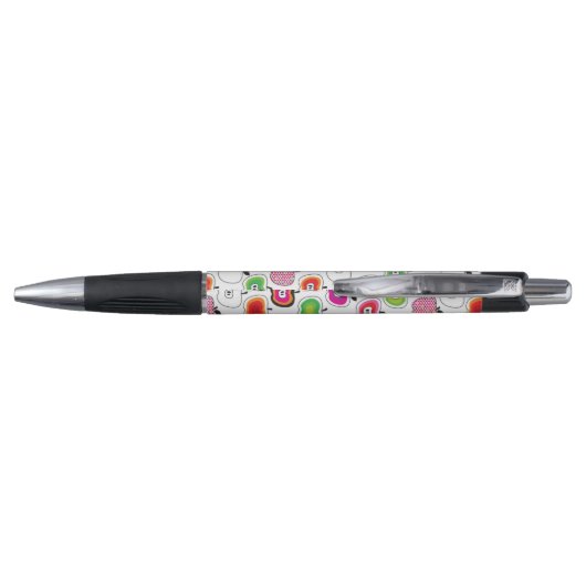 Stylo Rétro motif mignon de pomme (Dos)