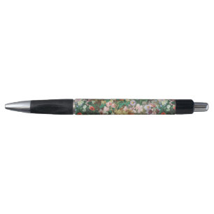 Stylo Rêve Maximaliste Floral Foncé Vintage 