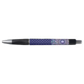 Stylo Rosace bleue (Devant)