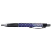 Stylo Rosace bleue (Bas)