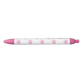 Stylo rose Avec Coeurs (Devant)