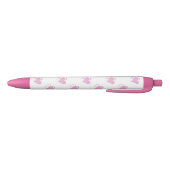 Stylo rose Avec Coeurs (Bas)