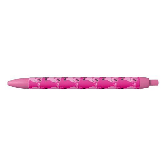 Stylo rose de Piggies (Devant)