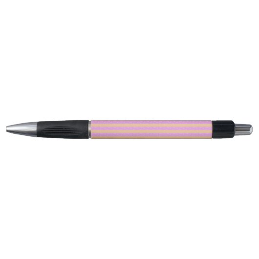 Stylo Rose Géométrique  (Devant)