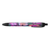 Stylo rose orange et noir (Bas)