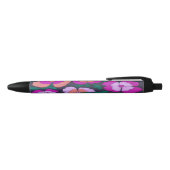 Stylo rose orange et noir (Haut)