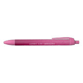Stylo rose Personnalisé Avec Texture (Haut)