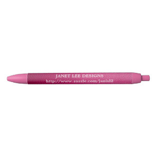 Stylo rose Personnalisé Avec Texture