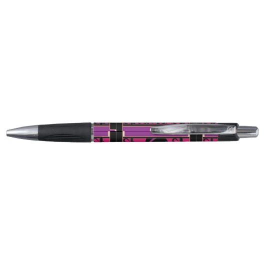 Stylo rose violet (Dos)