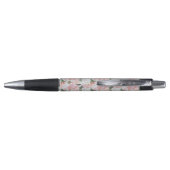 Stylo Roses blanches roses rouges Florales (Dos)