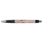 Stylo Roses Fleurales Roses Rouges Roses (Devant)
