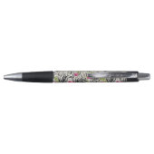 Stylo Roses sur le motif animal (Dos)