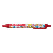 Stylo Rouge Bébé Animaux Arrière - plan (Bas)
