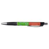 Stylo Rouge de Noël Géométrique Vert  (Bas)