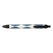 Stylo Rouge Elégant Peacock Feather Mandala (Dos)