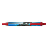 Stylo Rouge Éléphant mignon de bébé (Dos)