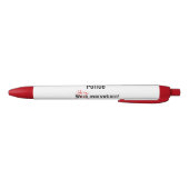 Stylo Rouge La police de grammaire parque (Bas)
