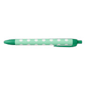 Stylo Rouge Mint vert couleur blanc points Rustique Modèle (Bas)