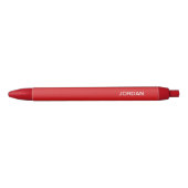 Stylo rouge monogramme (Devant)