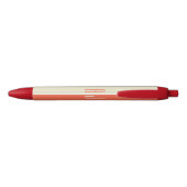 Stylo Rouge Monogramme moderne (Dos)