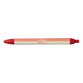Stylo Rouge Monogramme moderne (Devant)