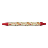 Stylo Rouge Motif Brown de conception de poulet (Devant)