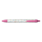 Stylo Rouge Personalized Pink and Blue Grandmillennial Floral (Dos)