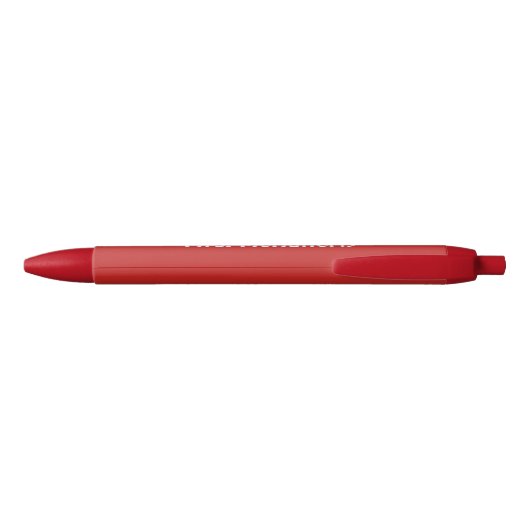 Stylo Rouge Propriété de l'enseignant (Dos)