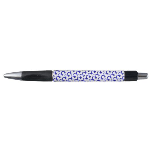 Stylo Ruban Blue Standard par Kenneth Yoncich (Devant)