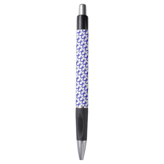 Stylo Ruban Blue Standard par Kenneth Yoncich (Devant (Vertical))
