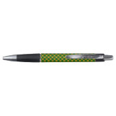 Stylo Ruban de fleurs vert émeraude par Kenneth Yoncich (Dos)