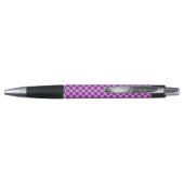 Stylo Ruban de fleurs violettes par Kenneth Yoncich (Dos)