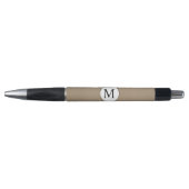 Stylo rustique de monogramme (Devant)