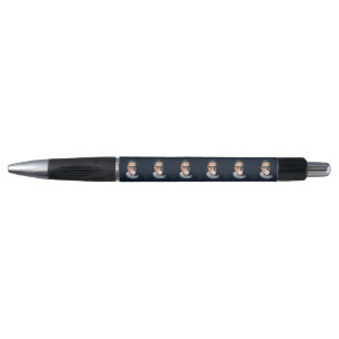 Stylo Ruth Bader Ginsburg souffler rose bulle gomme