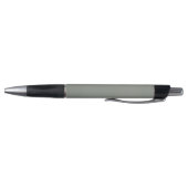 Stylo Sage Green Sleek Professional Monogramme et nom (Bas)