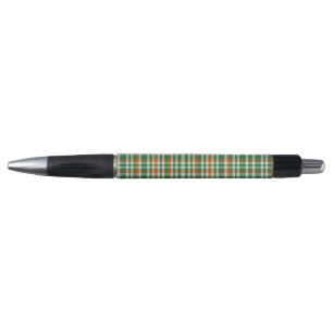 Stylo  Saint Patrick jour Irlande Drapeau gingham coloré